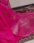 Matka Muslin jamdani Saree