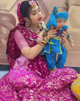 Pure Banarasi Dola silk lehenga