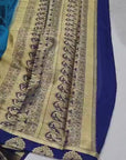 Mysore silk saree - Firozi Blue