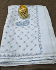COTTON CHIKANKARI SAREE
