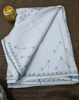 COTTON CHIKANKARI SAREE