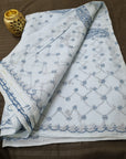 COTTON CHIKANKARI SAREE