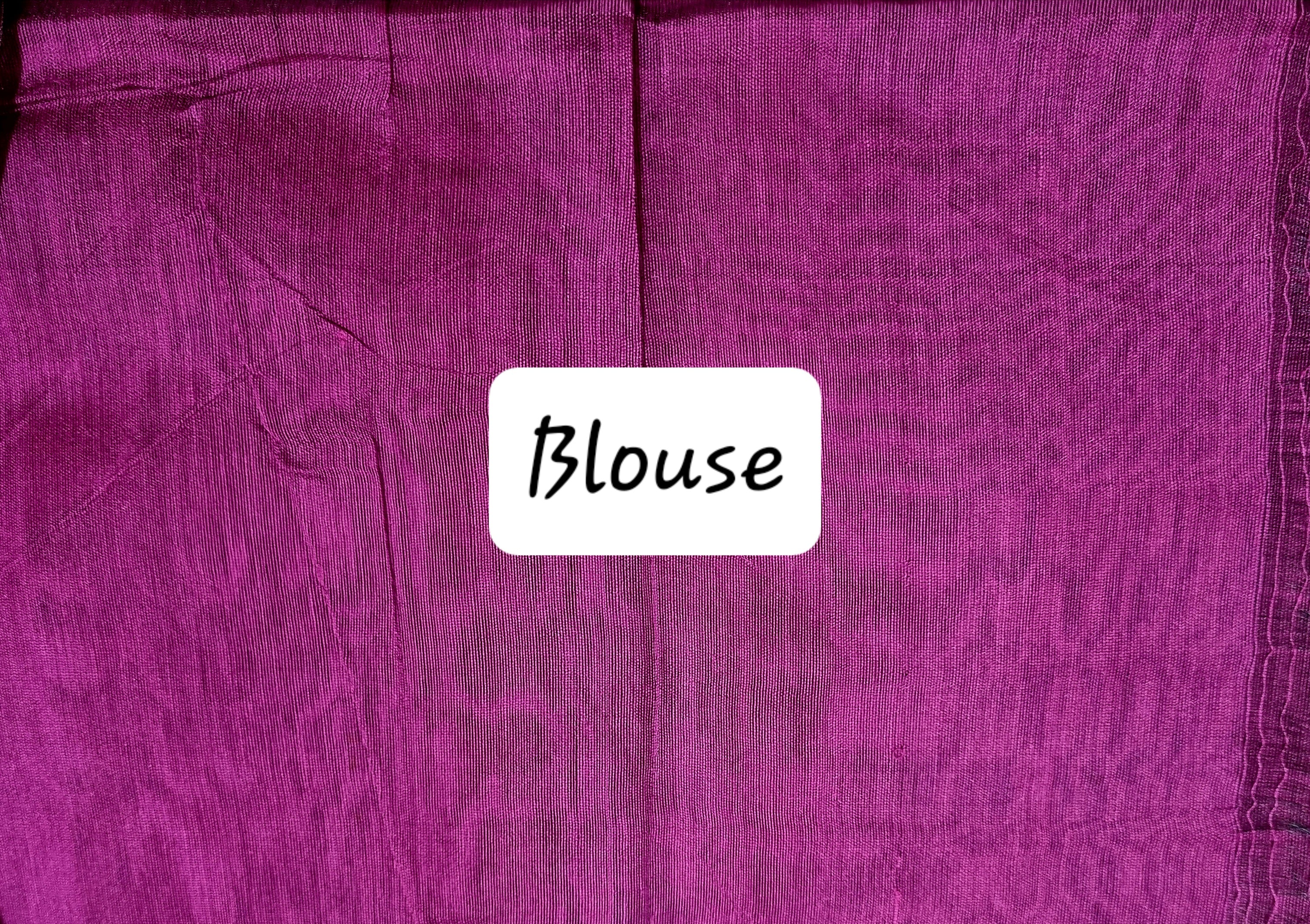 Matka Muslin jamdani Saree