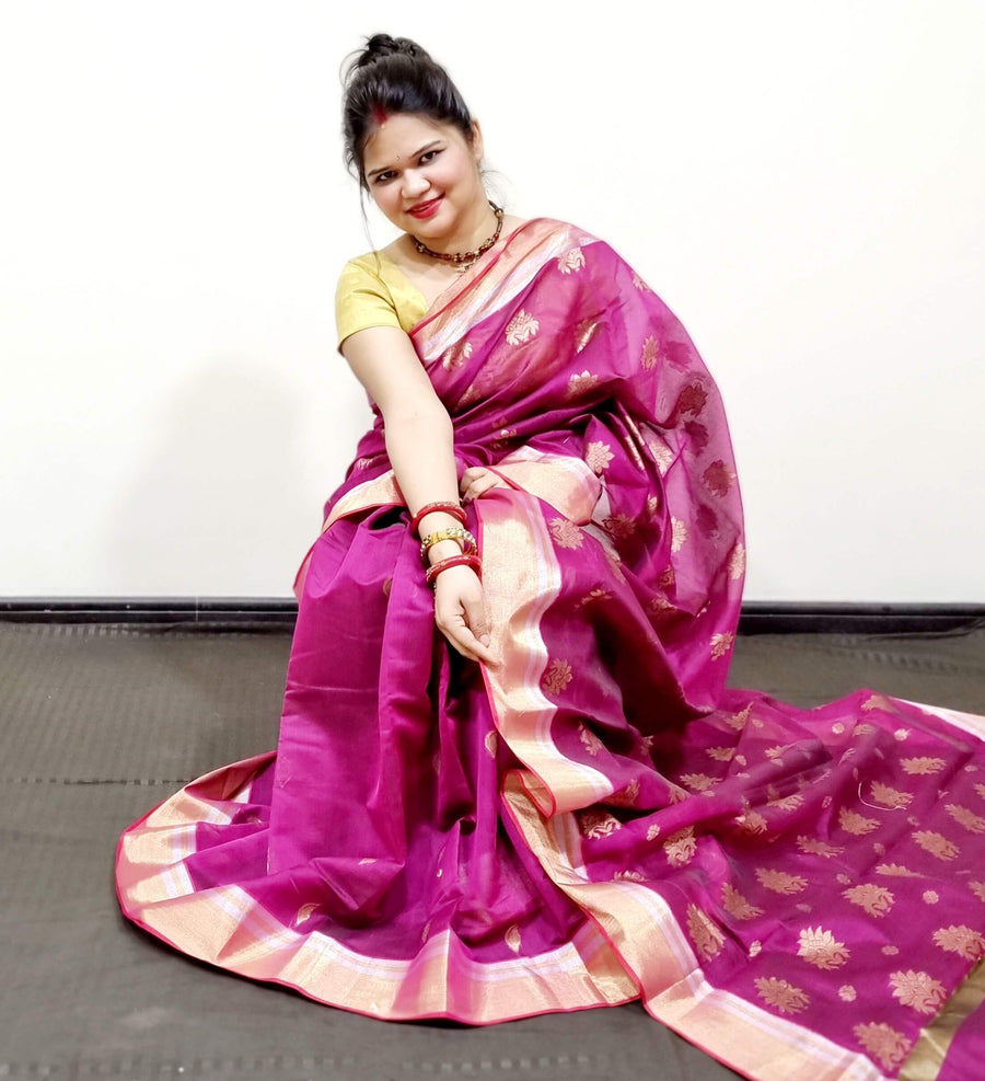 Chanderi saree