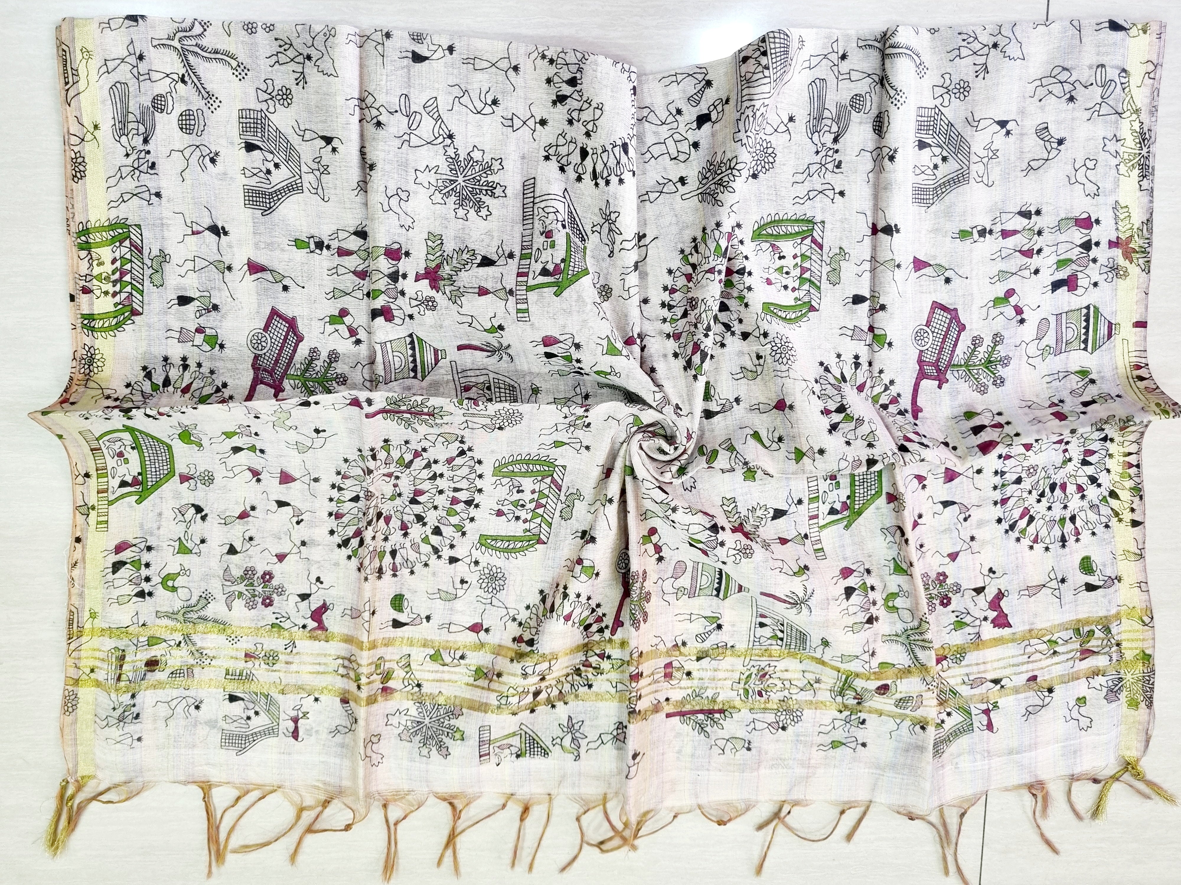 मधुबनी दुपट्टा