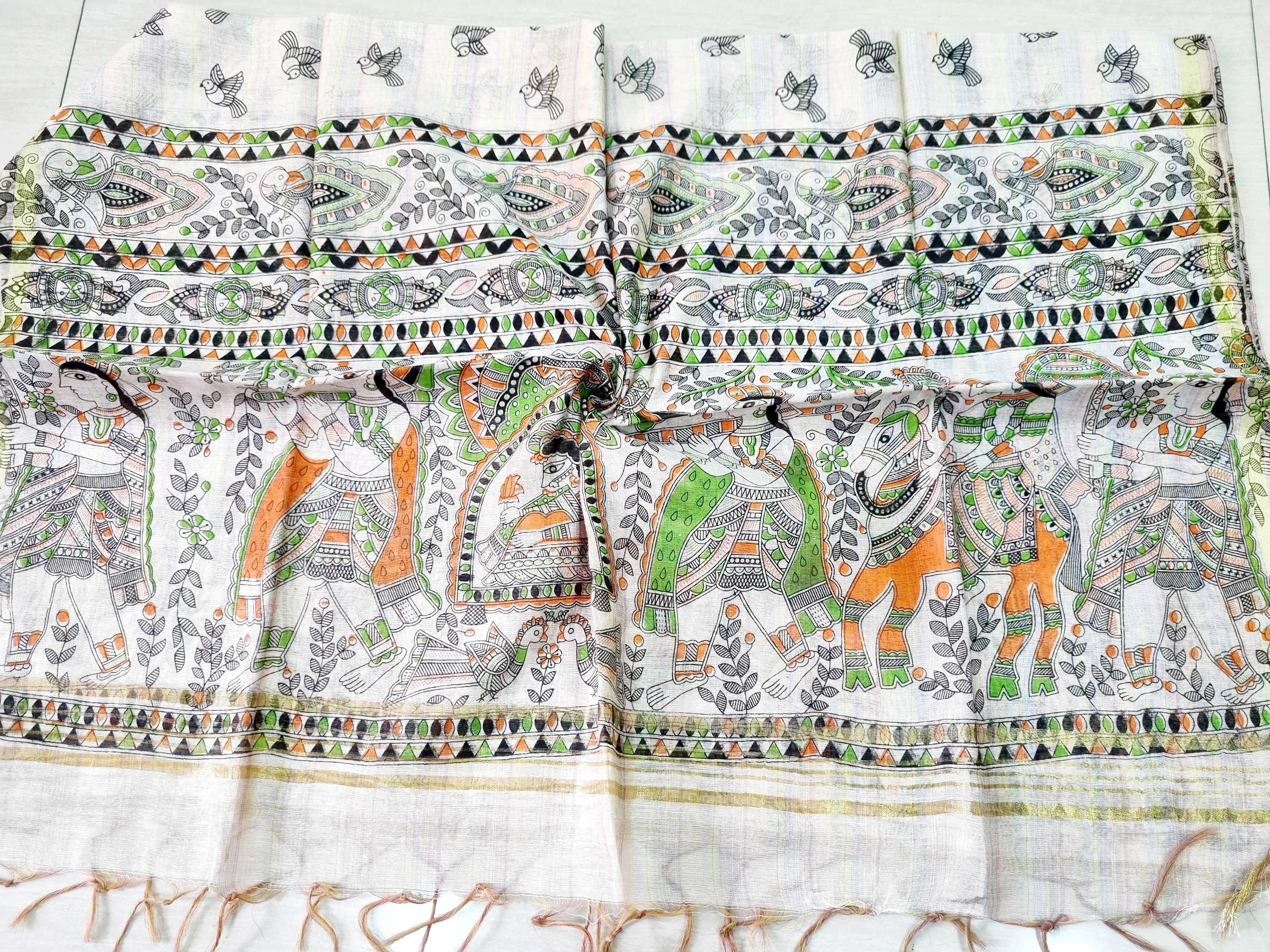 मधुबनी दुपट्टा