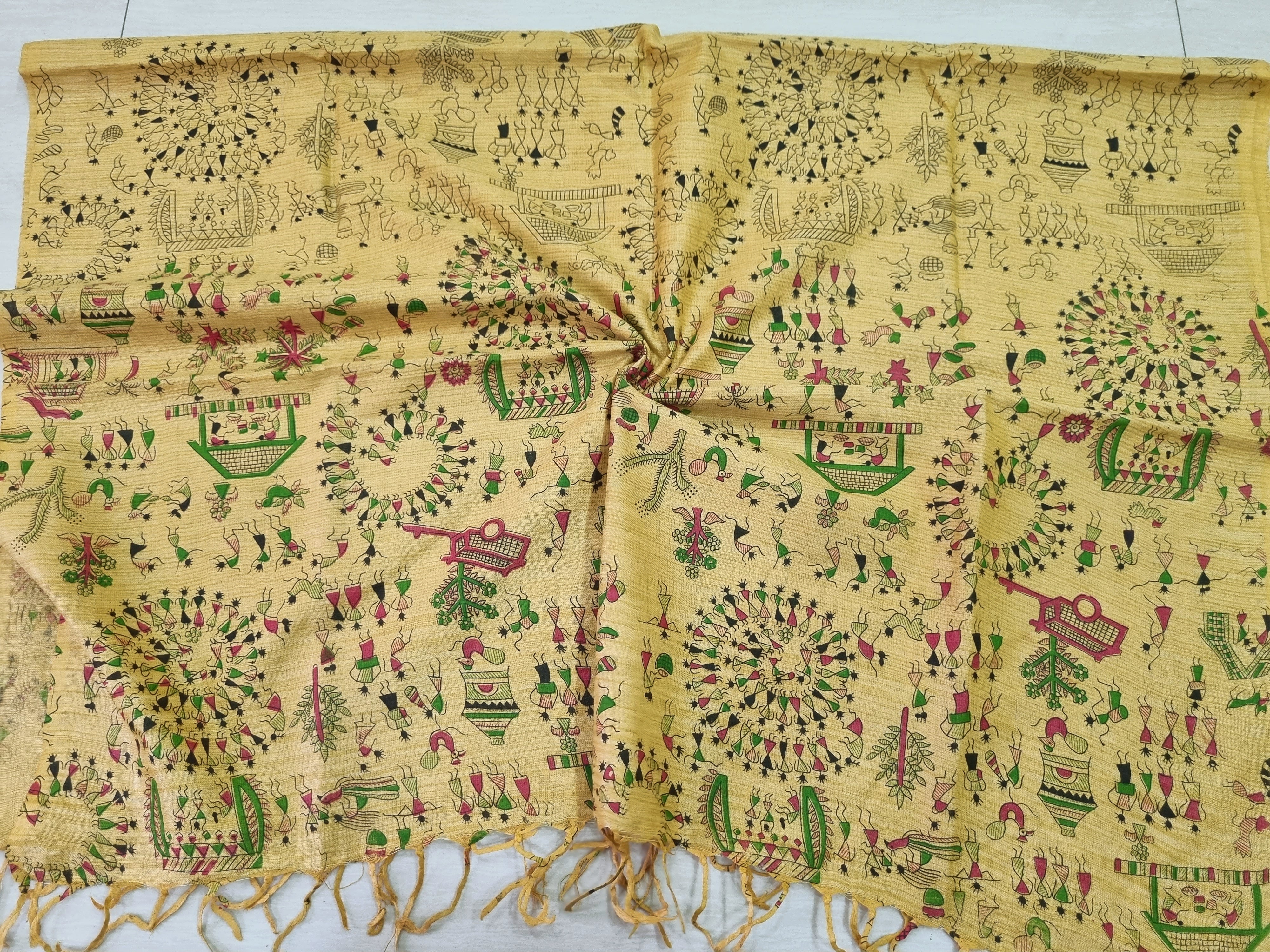 Madhubani Dupatta