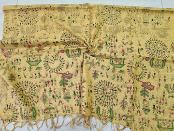 Madhubani Dupatta