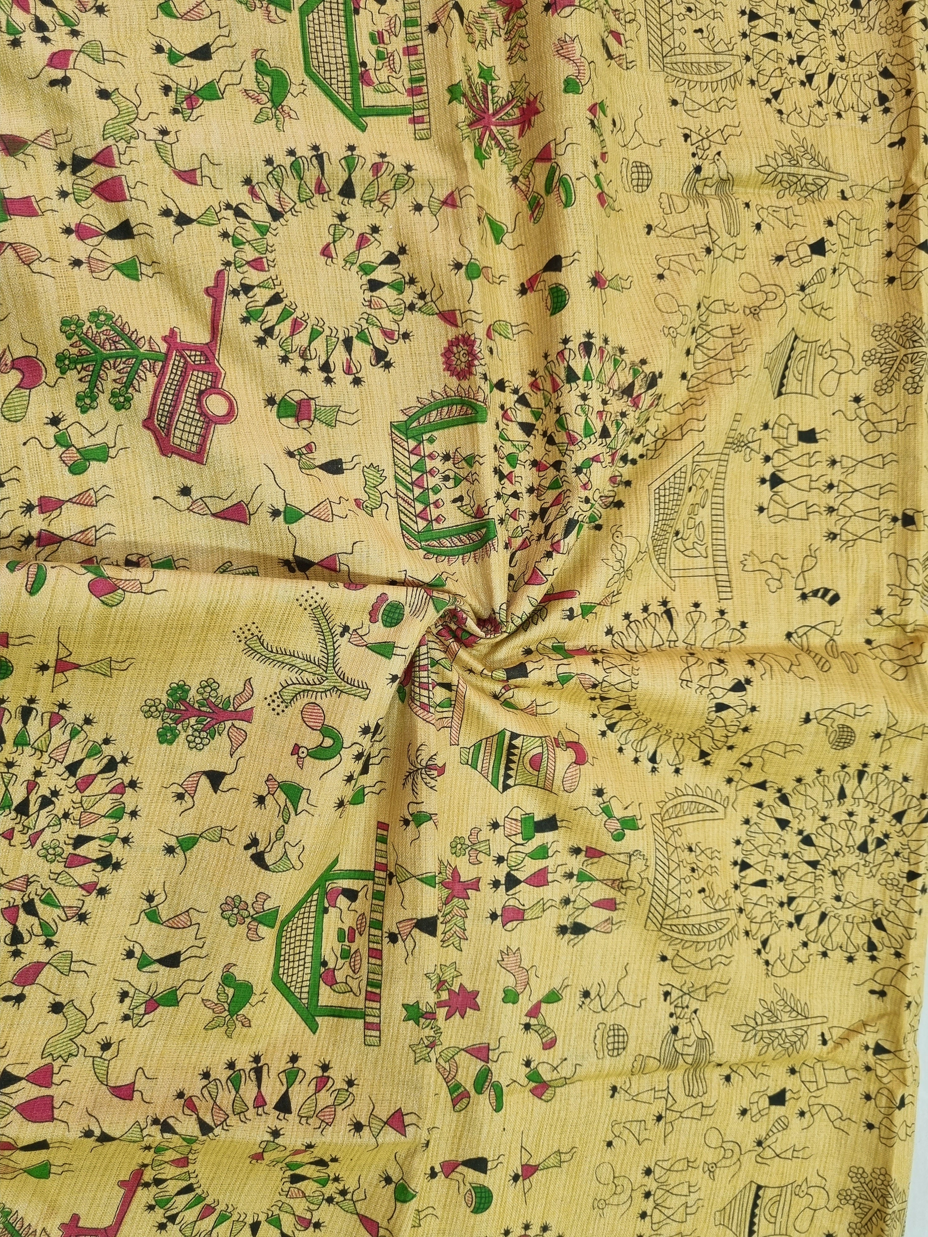 Madhubani Dupatta