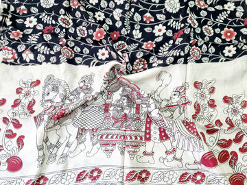 KALAMKARI SILK DUPATTA