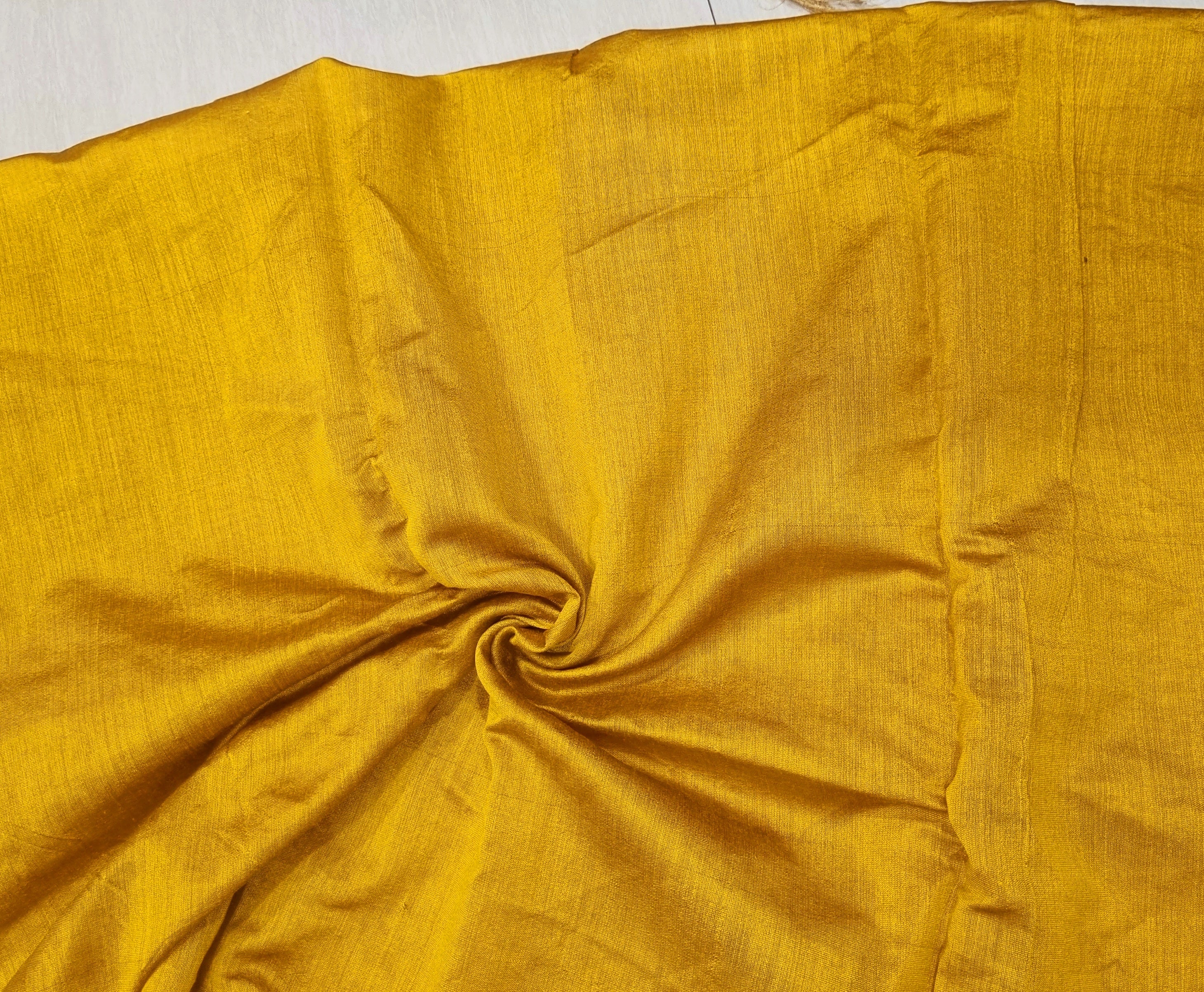 Mirror work Handloom Saree