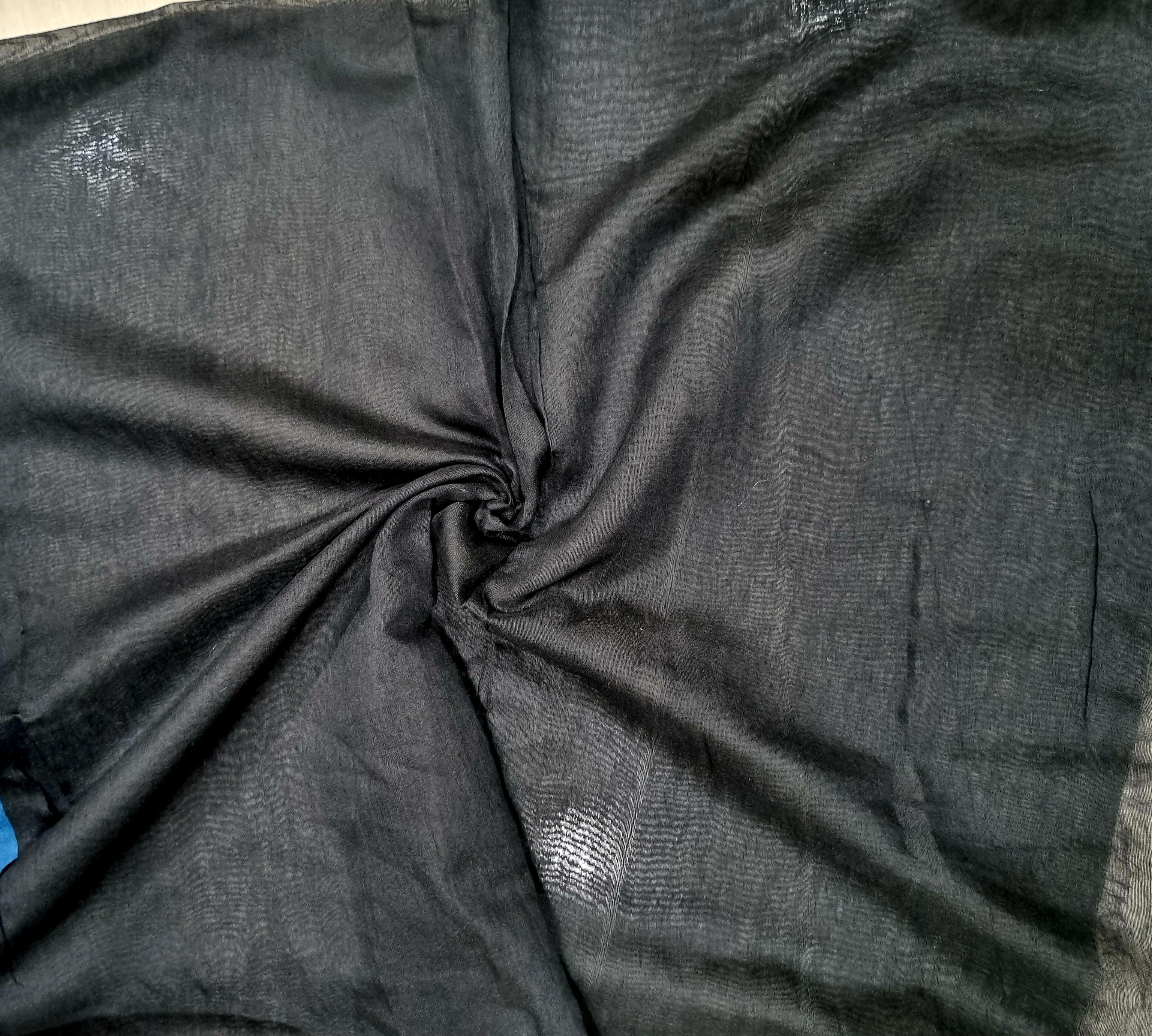 Mirror work Handloom Saree