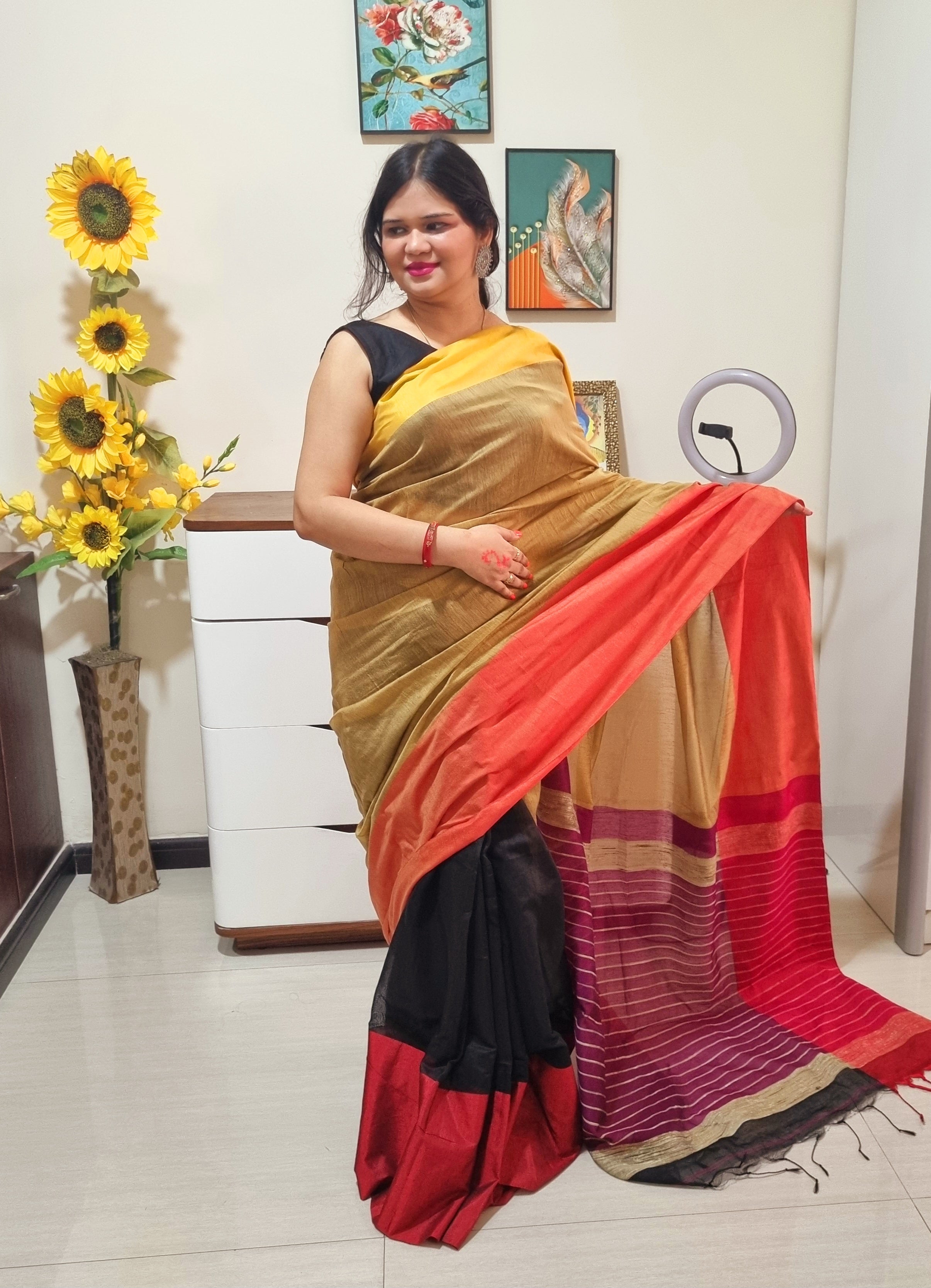 Bengal Handloom Silk-Cotton Sarees for Every Occasion