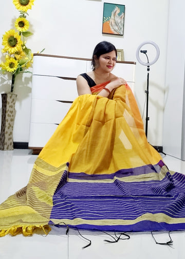 Bengal Handloom Silk-Cotton Sarees for Every Occasion