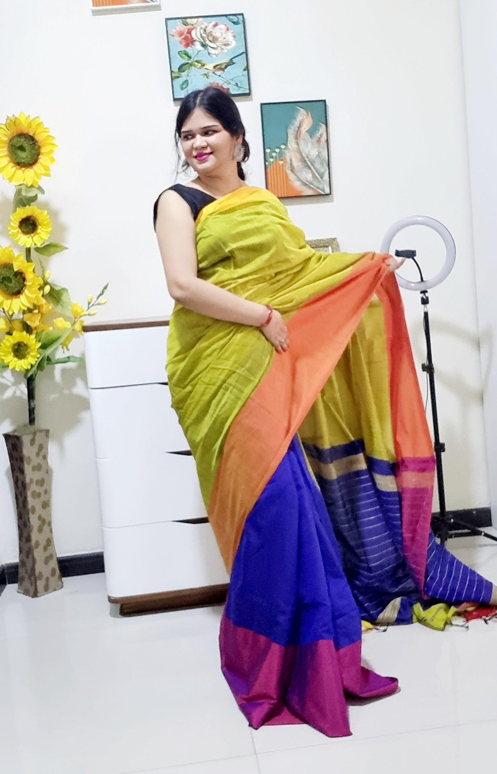 Bengal Handloom Silk-Cotton Sarees for Every Occasion