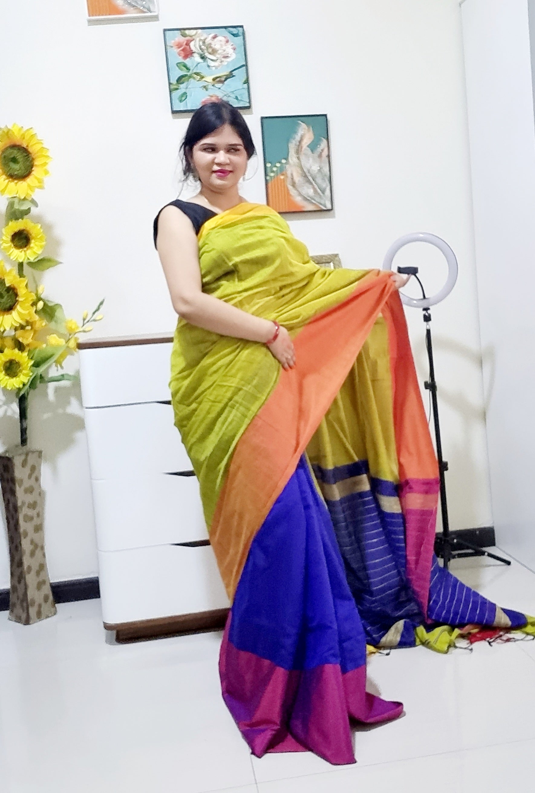 Bengal Handloom Silk-Cotton Sarees for Every Occasion