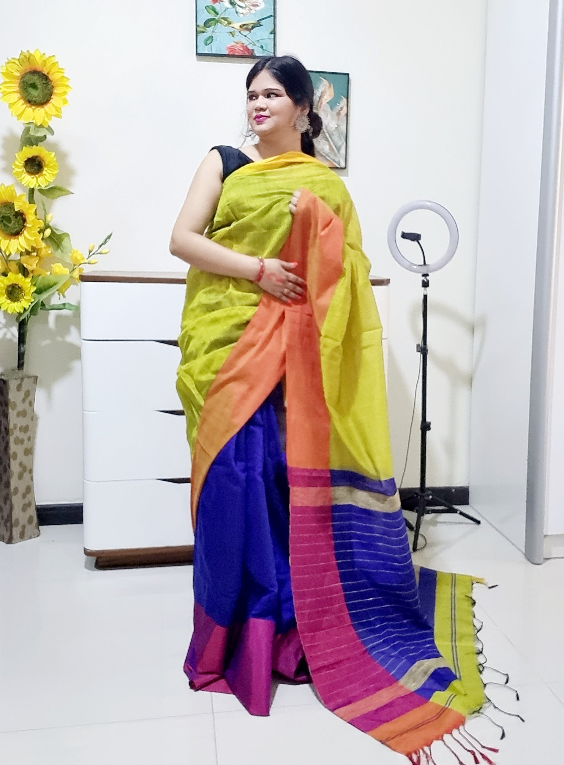 Bengal Handloom Silk-Cotton Sarees for Every Occasion
