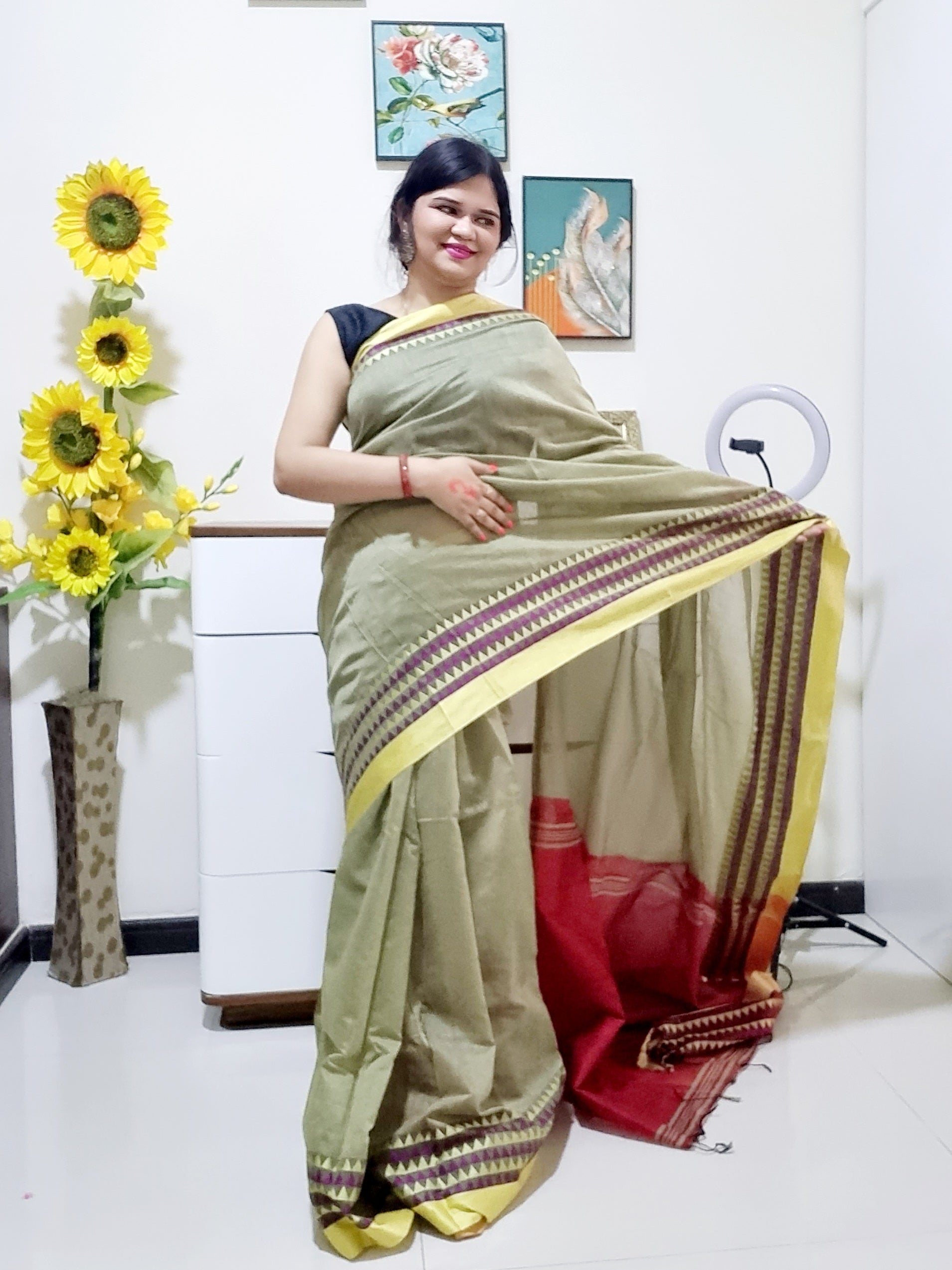 Bengal Handloom Silk-Cotton Sarees for Every Occasion