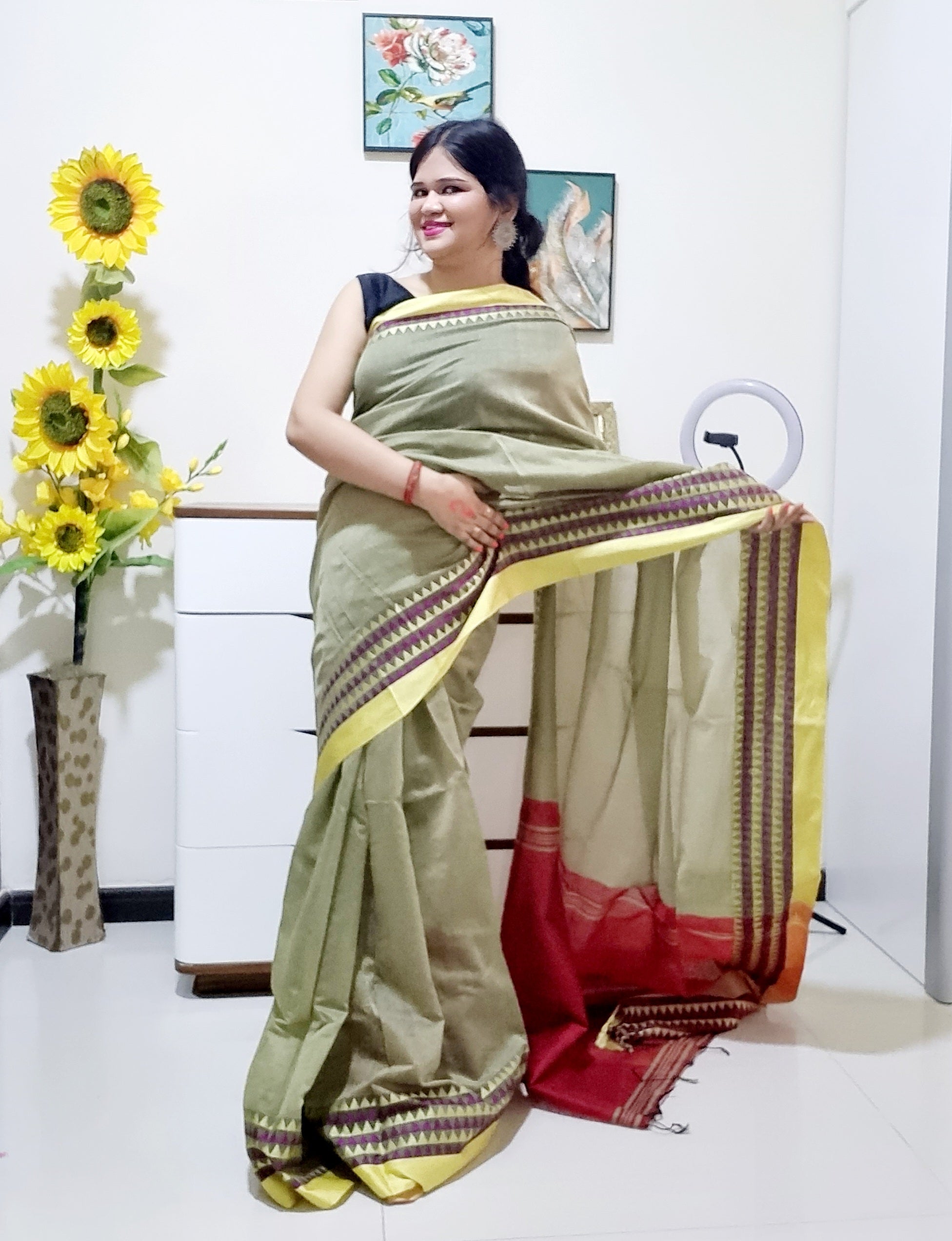 Bengal Handloom Silk-Cotton Sarees for Every Occasion