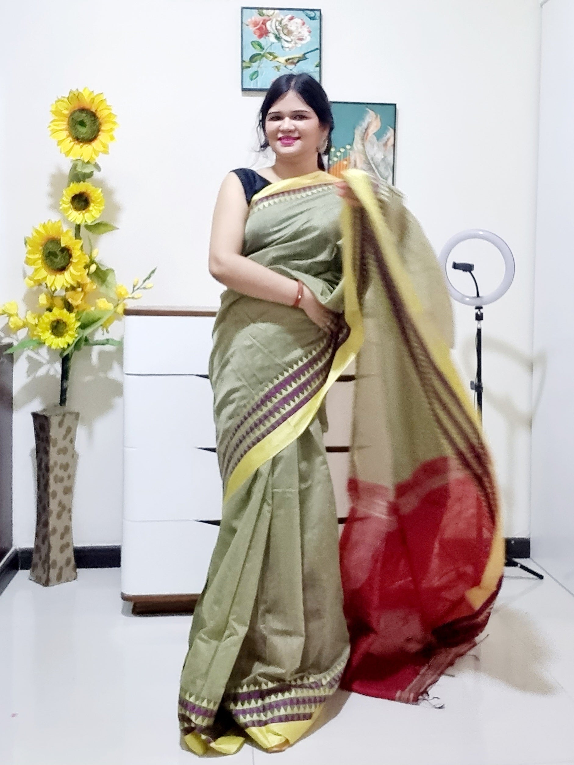 Bengal Handloom Silk-Cotton Sarees for Every Occasion