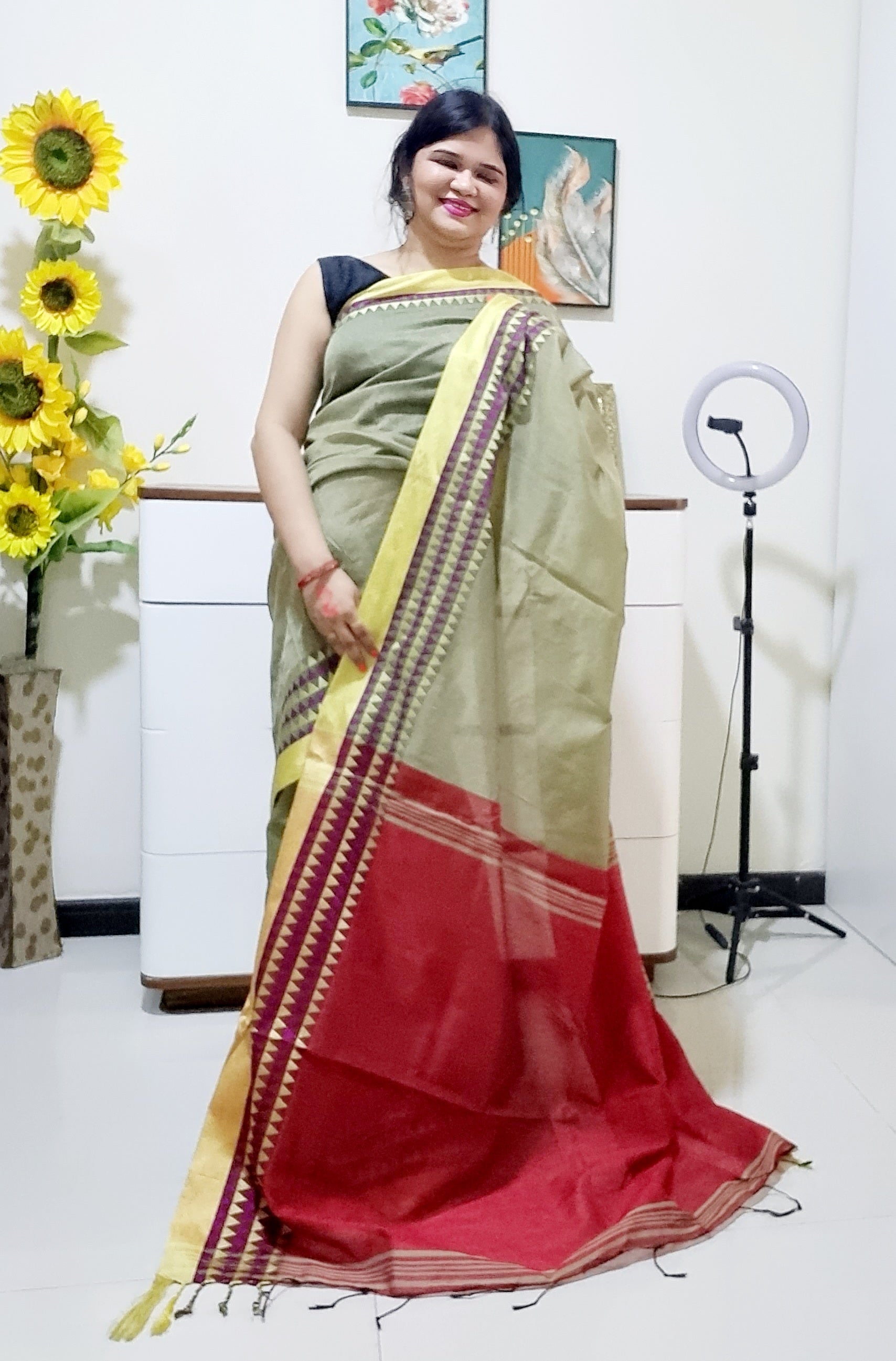 Bengal Handloom Silk-Cotton Sarees for Every Occasion