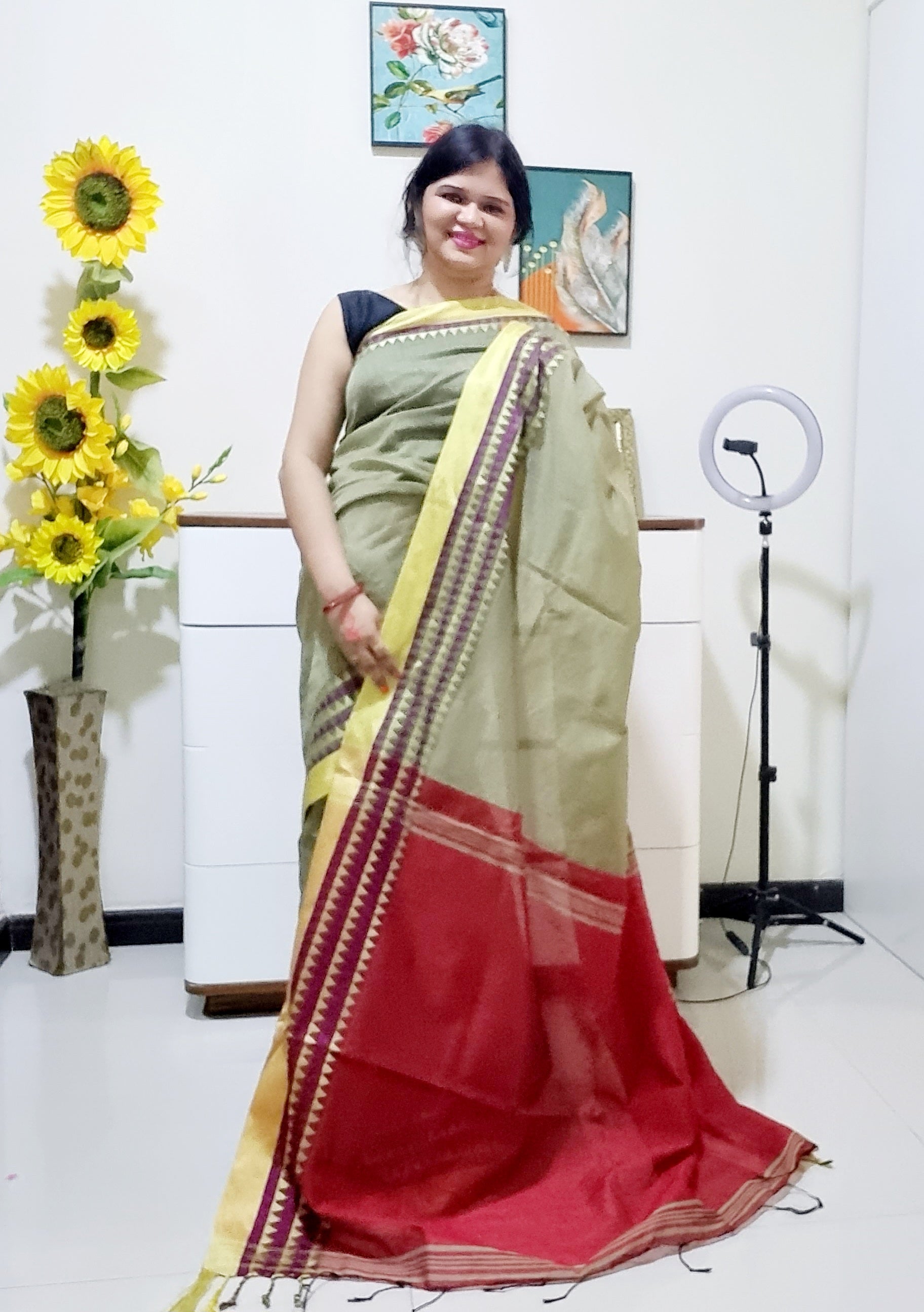 Bengal Handloom Silk-Cotton Sarees for Every Occasion