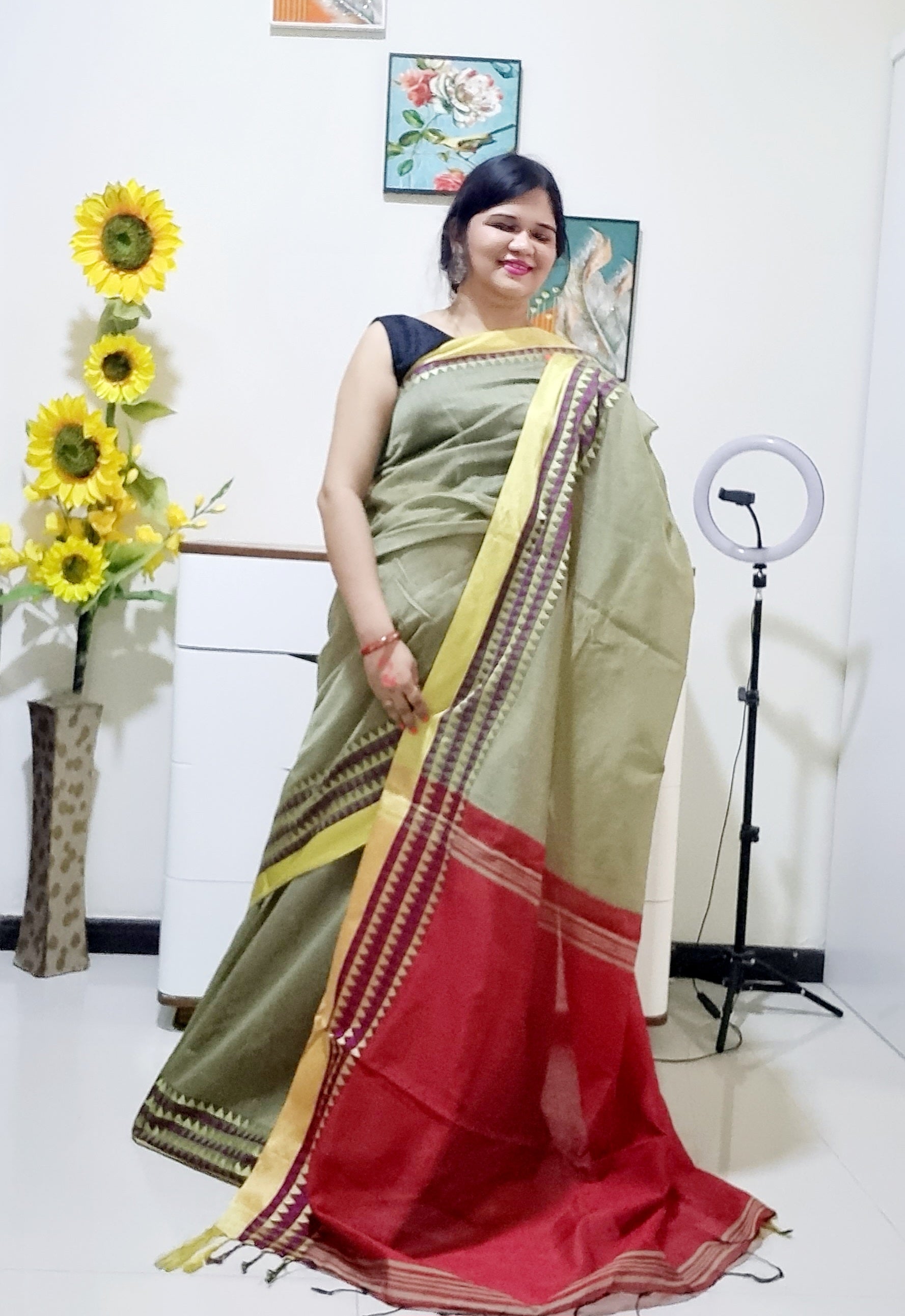 Bengal Handloom Silk-Cotton Sarees for Every Occasion