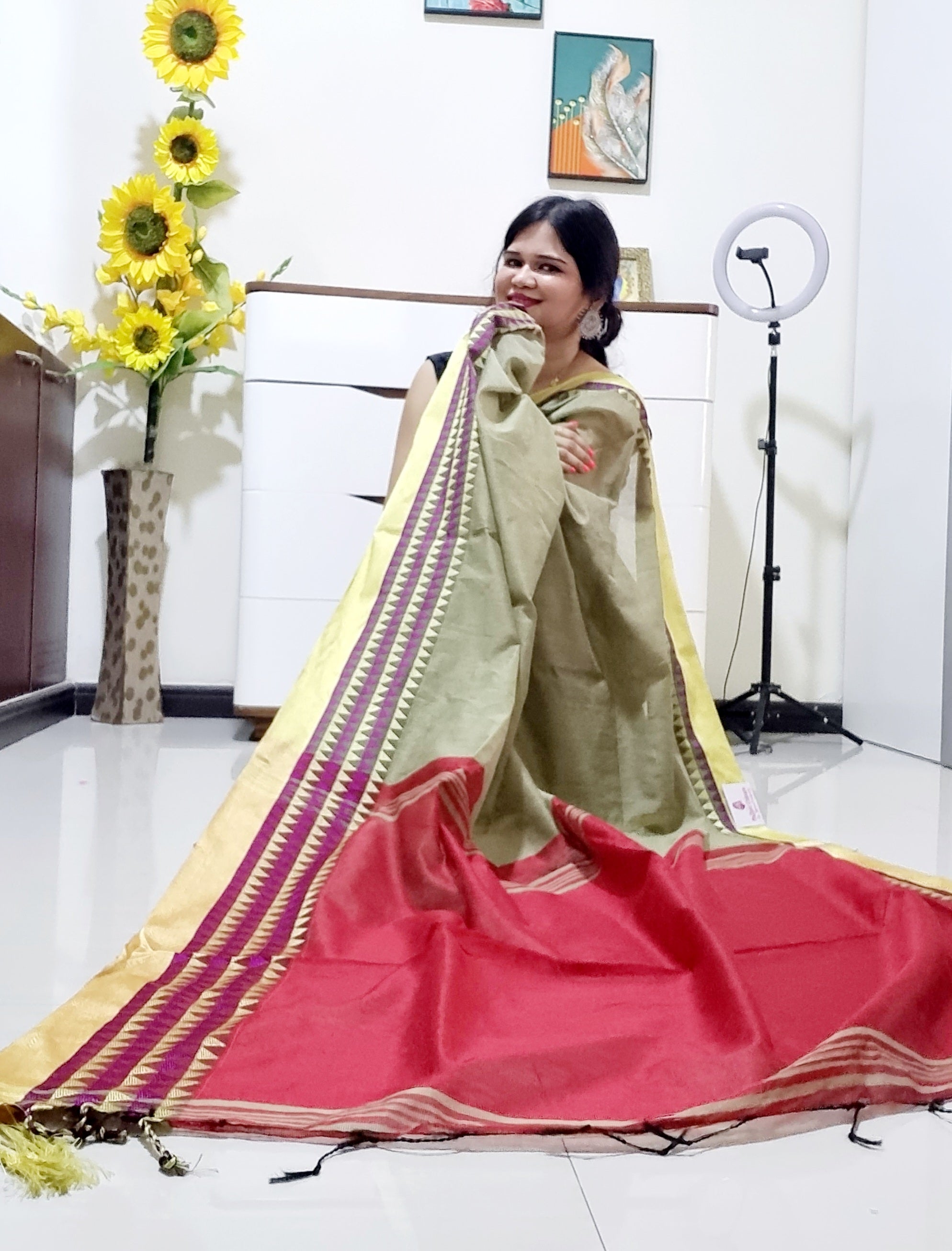 Bengal Handloom Silk-Cotton Sarees for Every Occasion