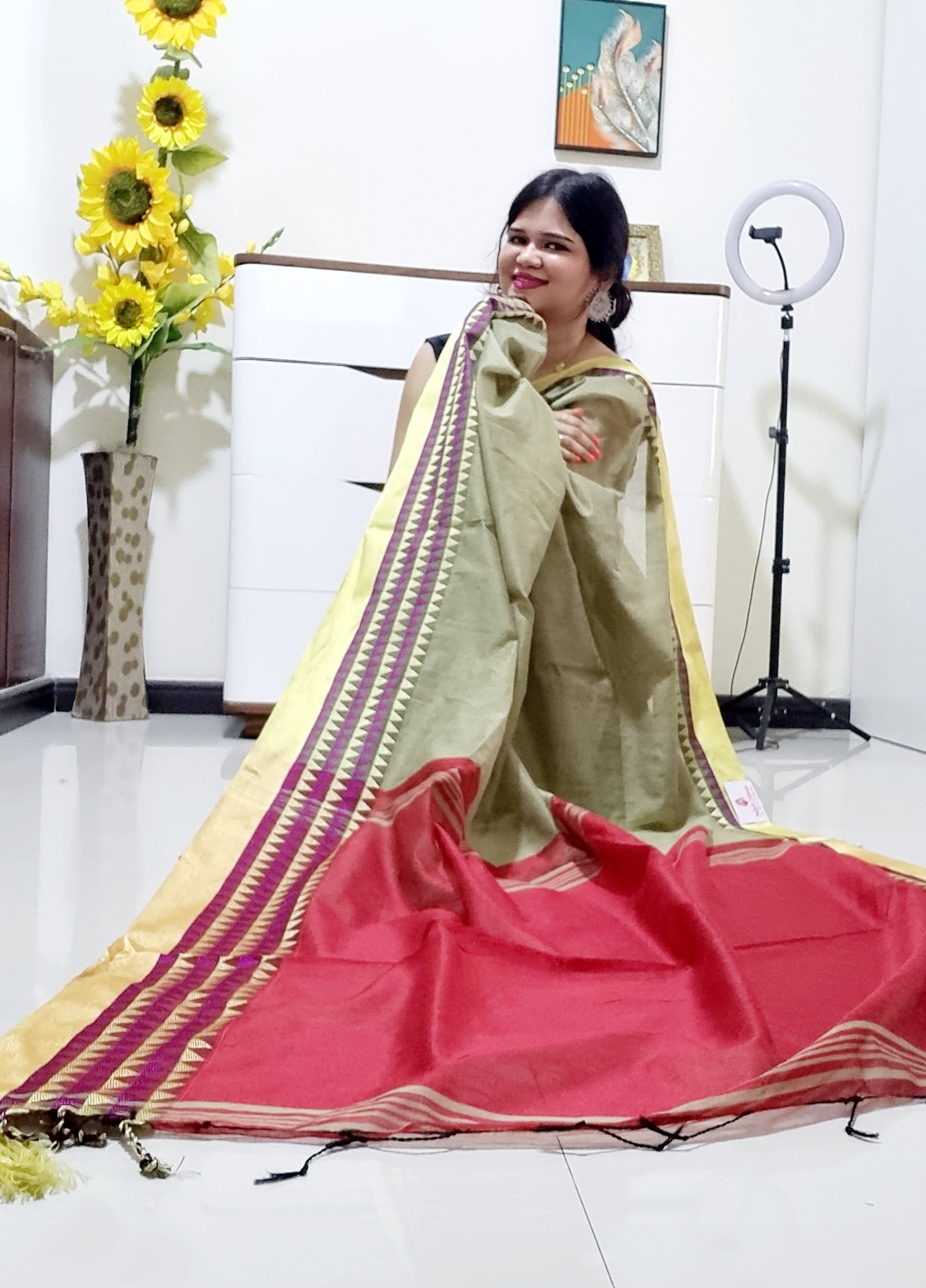 Bengal Handloom Silk-Cotton Sarees for Every Occasion