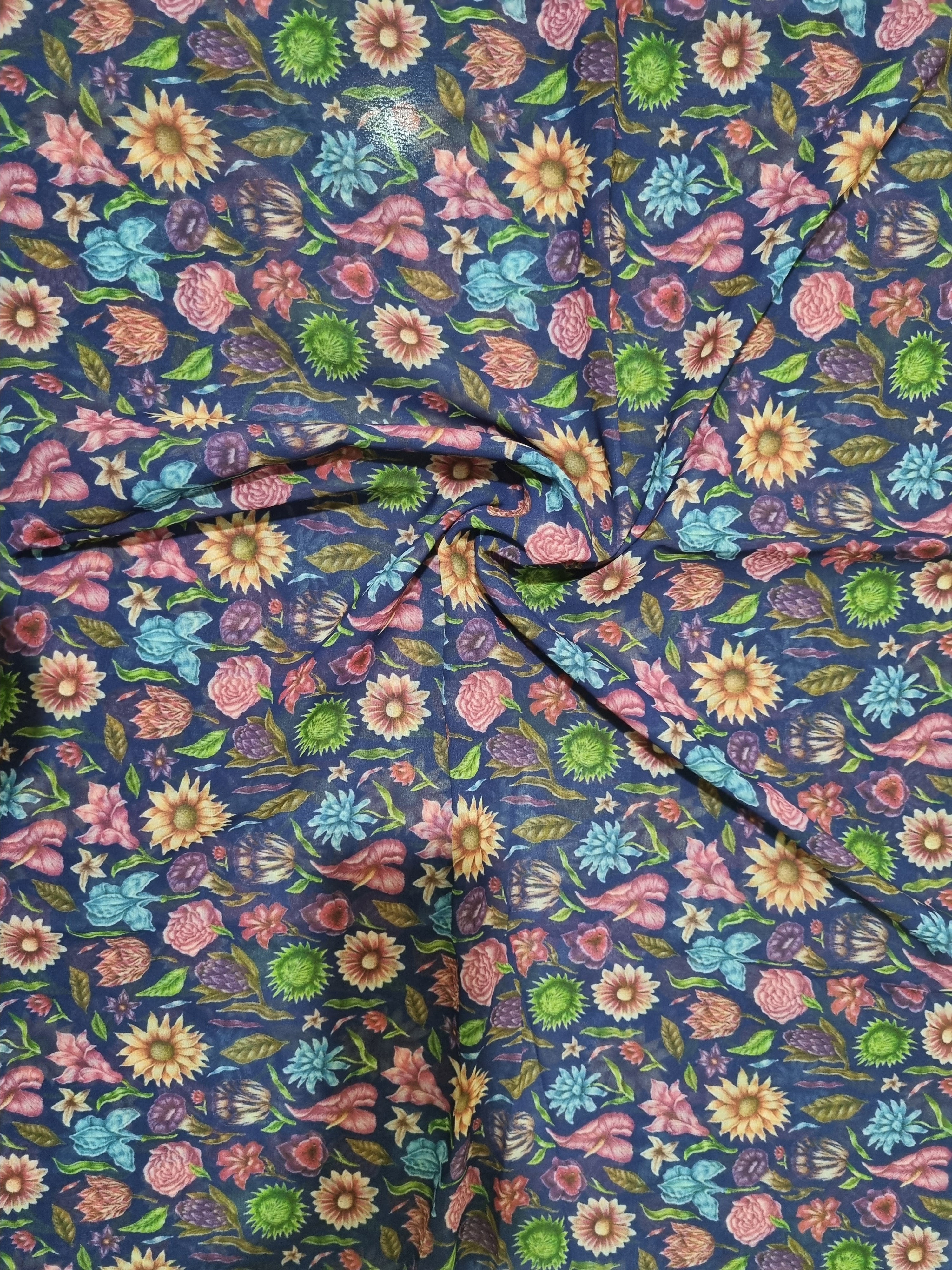 Alia inspired Rainbow saree