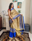 Silk cotton daily wear saree