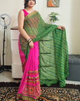 Gujrati kutch work Gamthi Saree