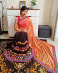 Gujrati kutch work Gamthi Saree