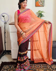 Gujrati kutch work Gamthi Saree