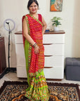 Gujrati kutch work Gamthi Saree