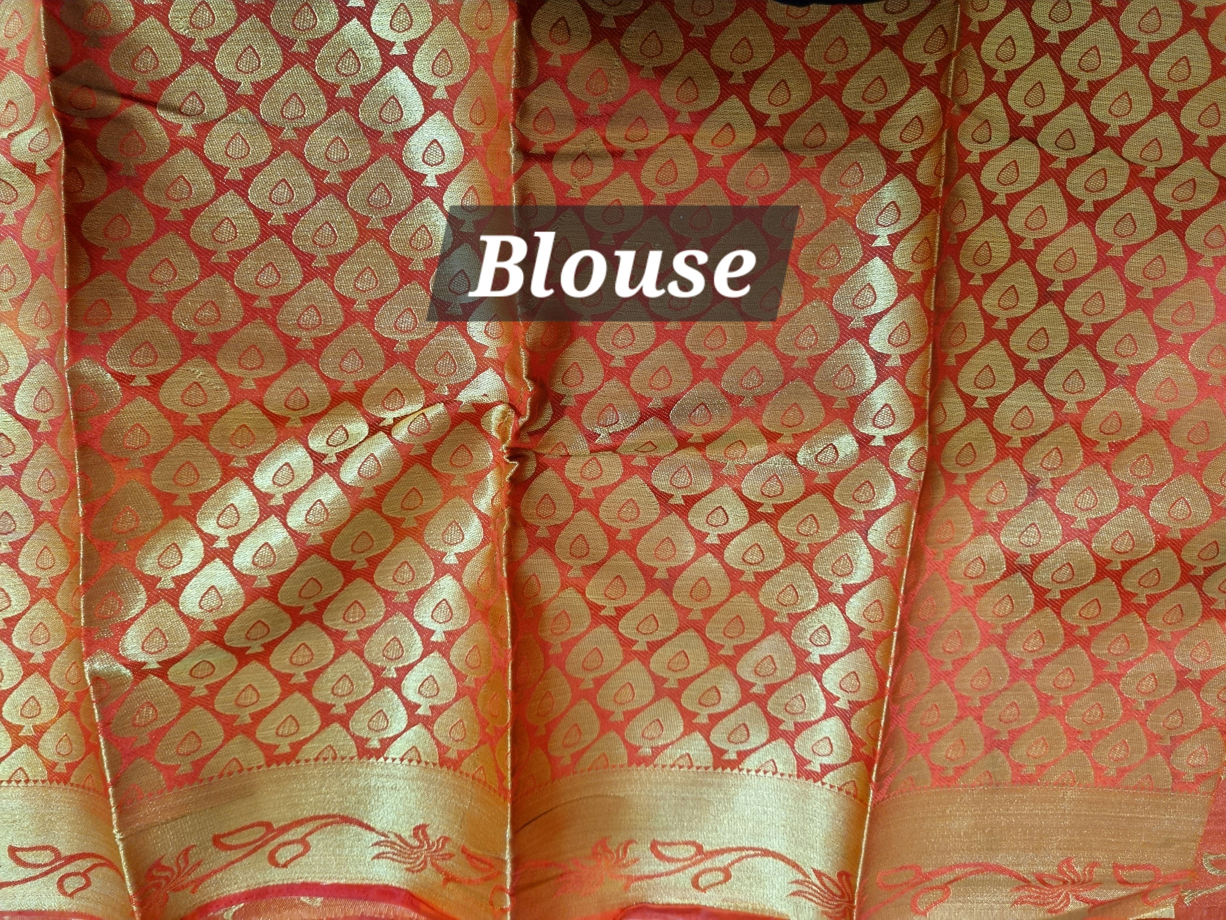 Black south silk saree