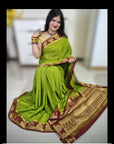 Mysore silk saree - Green