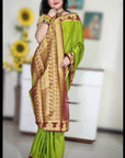 Mysore silk saree - Green