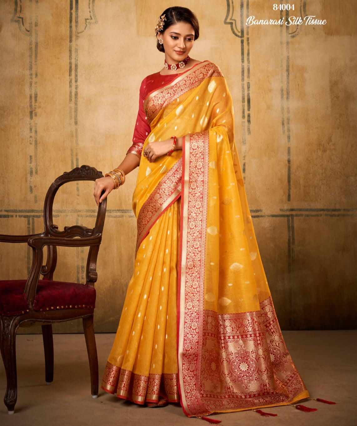 पीला बनारसी ऊतक