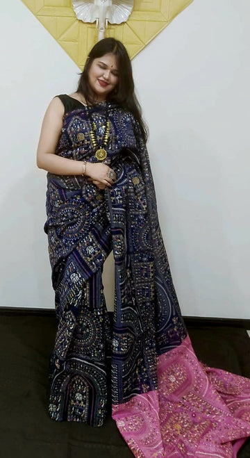 Madhubani Saree