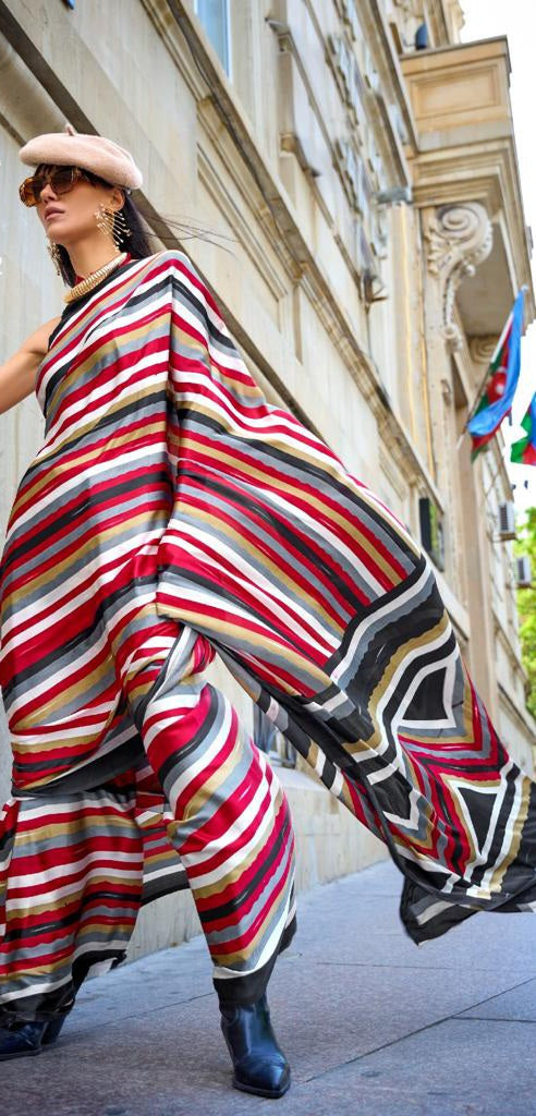 COLORFULL AND VIBRANT SAREE