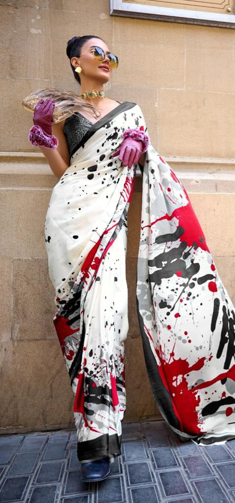 COLORFULL AND VIBRANT SAREE