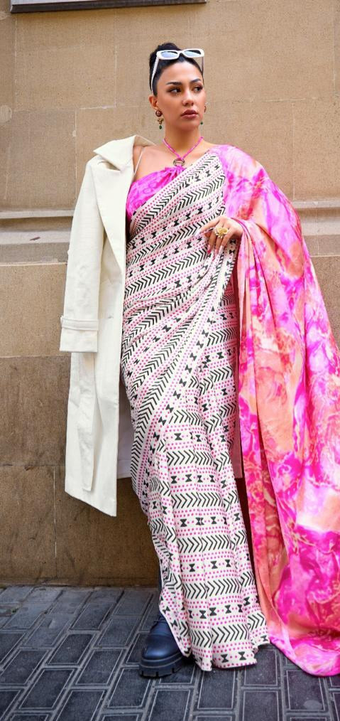 COLORFULL AND VIBRANT SAREE