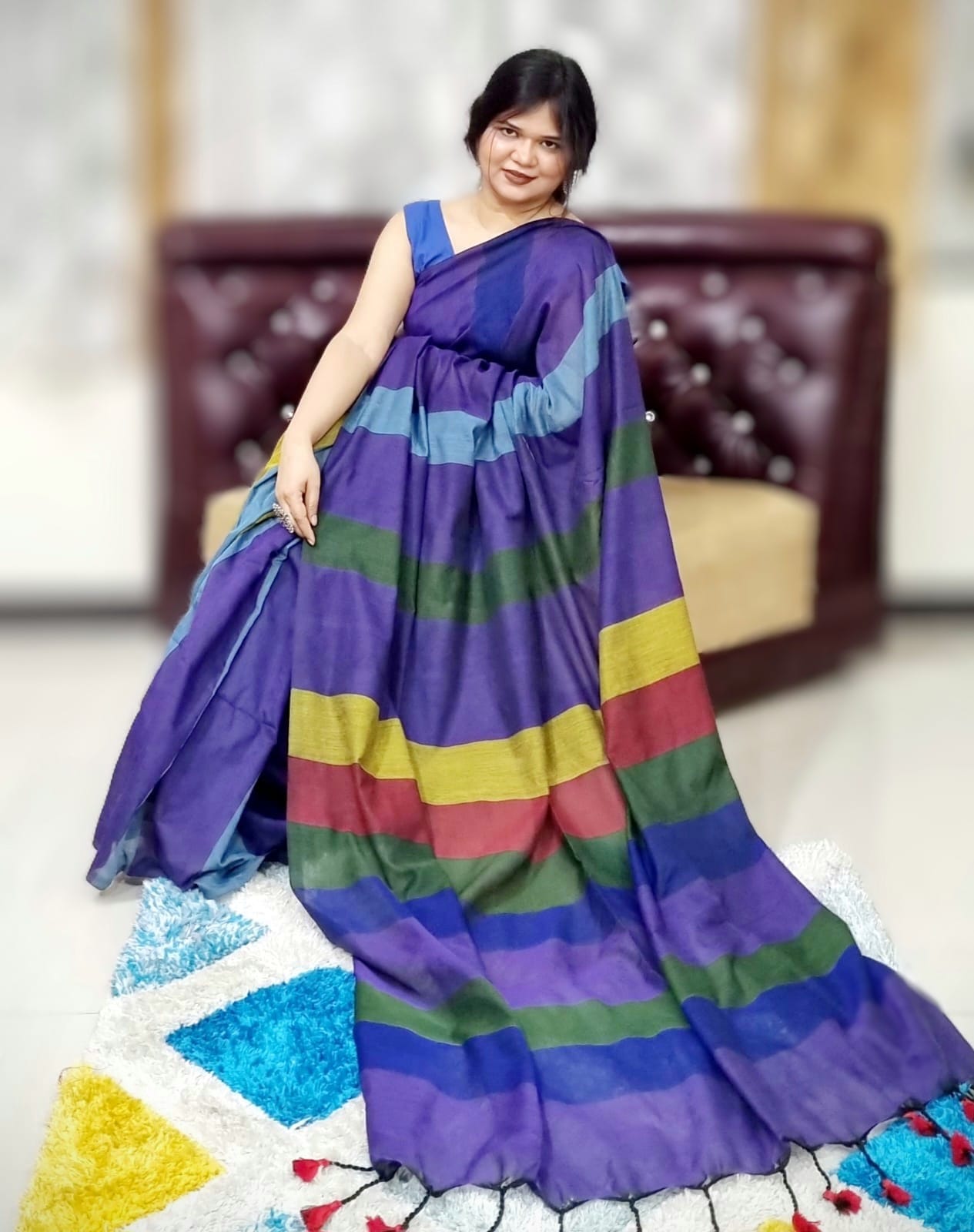 Multi-color soft cotton