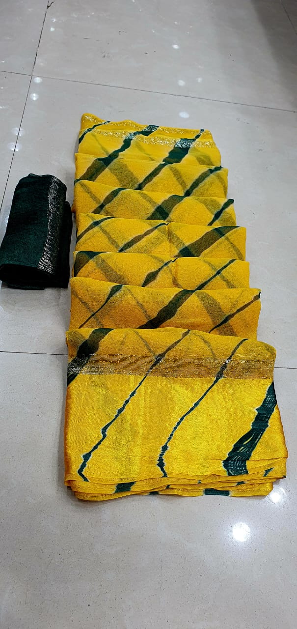 लहरिया जॉर्जेट