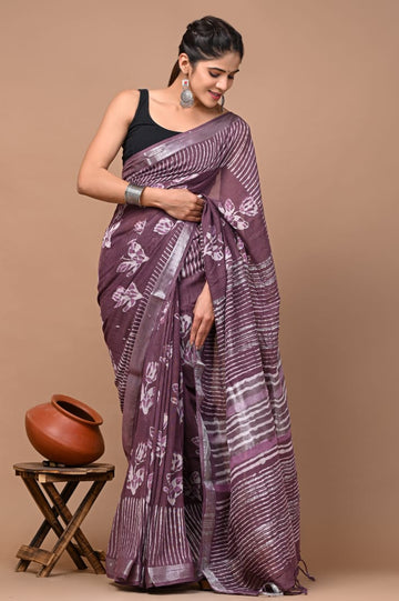 ORGANIC LINEN HANDBLOCK