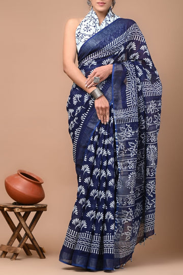ORGANIC LINEN HANDBLOCK