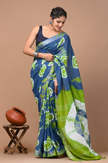 ORGANIC LINEN HANDBLOCK