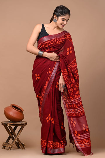 ORGANIC LINEN HANDBLOCK