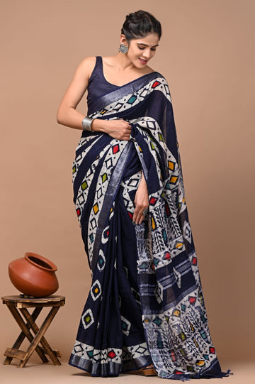 ORGANIC LINEN HANDBLOCK